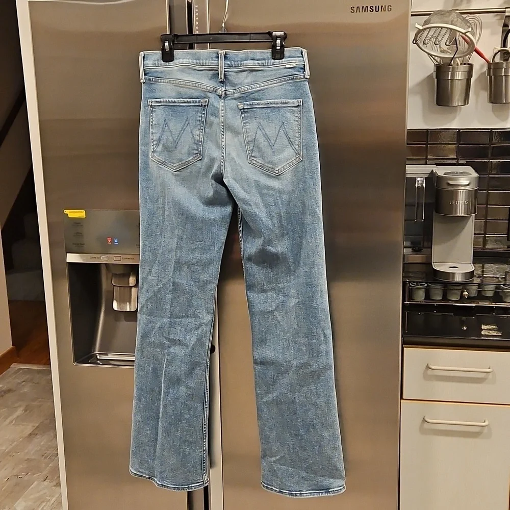 💕MOTHER💕 The Bookie Sneak Jeans ~ Eye Of The Tiger 29 NWOT - Picture 13 of 16